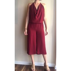 Crimson jumpsuit
